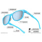 Tifosi Optics Swank Crystal Sky Blue Smoke Bright Blue  Mirror Sunglasses