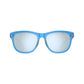 Tifosi Optics Swank Crystal Sky Blue Smoke Bright Blue  Mirror Sunglasses