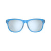 Tifosi Optics Swank Crystal Sky Blue Smoke Bright Blue  Mirror Sunglasses