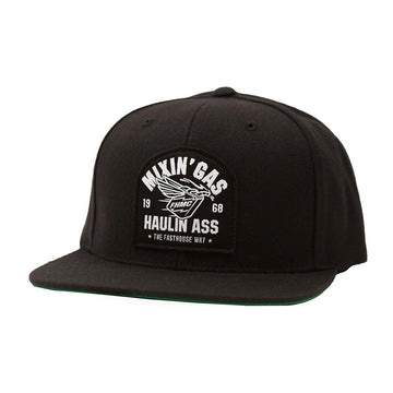 Fasthouse Mixin Gas Hat Black One Size