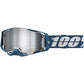 100% Armega Goggle Albar - Flash Silver Lens