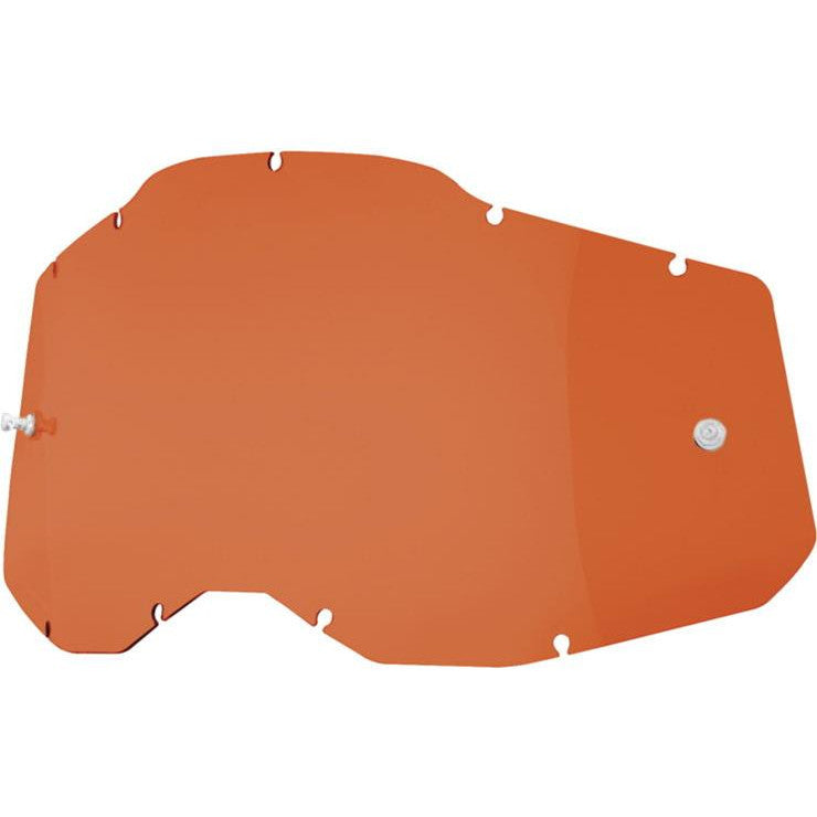 100% RC2/AC2/ST2 Replacement Lens - Orange