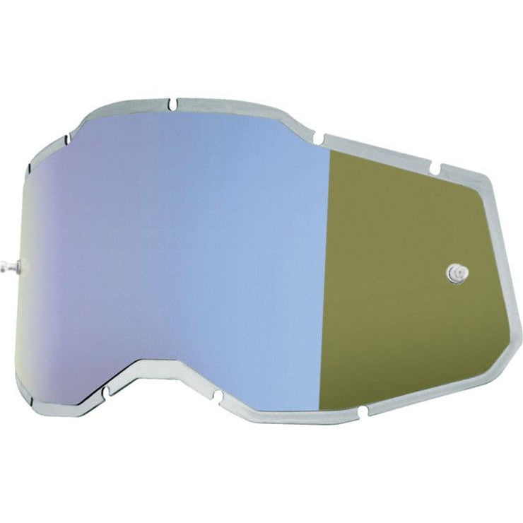 RC2/A C2/ST2 Replacement Lens- Injected Mirror Blue