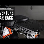 MOOSE OFFROAD 1510-1292 PFD1308PF Adventure Bike Rear Rack Rear Rack - Kawasaki - KLX 250/300
