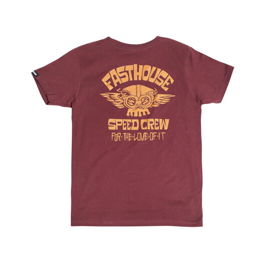 Fasthouse Youth Love Of It Ss Tee Yl Maroon