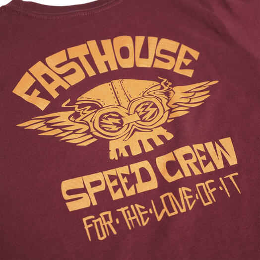 Fasthouse Youth Love Of It Ss Tee YX-Large Maroon