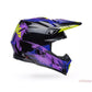 Bell Moto-9S Flex Helmet Slayco Gloss Black/Purple - Small