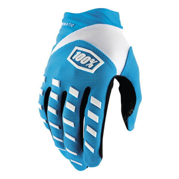 100% Airmatic Gloves Blue - Small