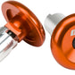 ODI Aluminum Bar End Plugs Orange