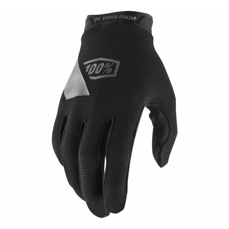 100% Ridecamp Gloves Black Medium