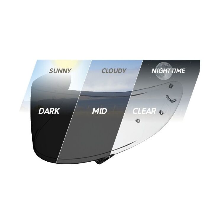 Shoei CWR-F2 Photochromic Shield