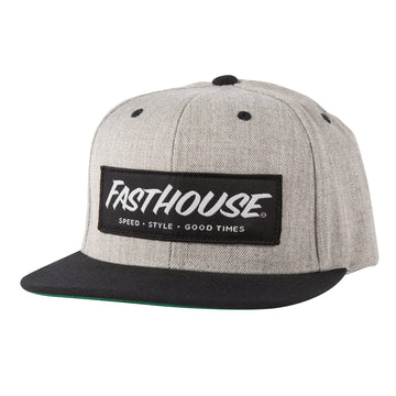 Fasthouse Speed Style Hat Gray/Black - OS