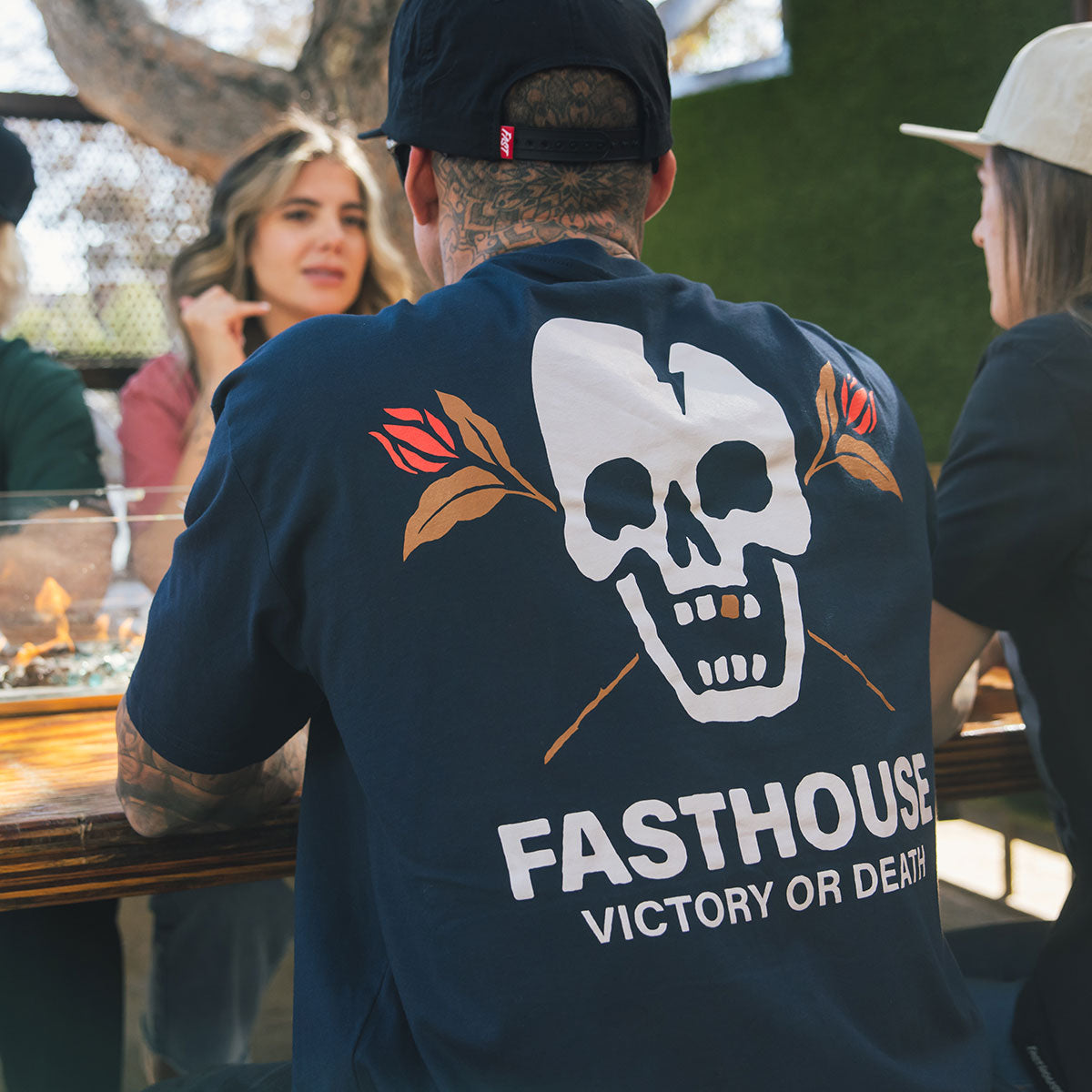 Fasthouse Goonie SS Tee  Midnight Navy S