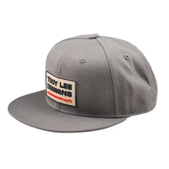 Troy Lee Flat Bill Snapback Factory Smoke Blue OSFA
