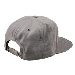 Troy Lee Flat Bill Snapback Factory Smoke Blue OSFA
