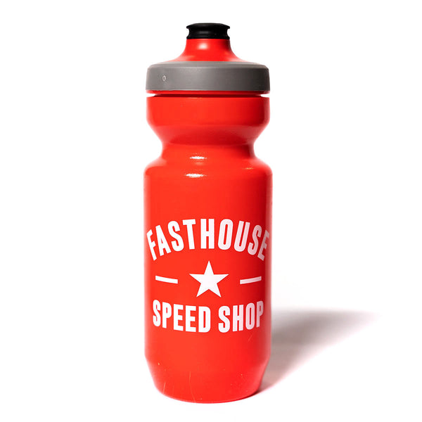 Fasthouse Speed Star Water Bottle, Red - OS