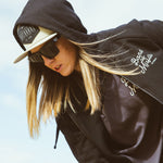 Fasthouse Revival Hooded Zip Up Black WLG