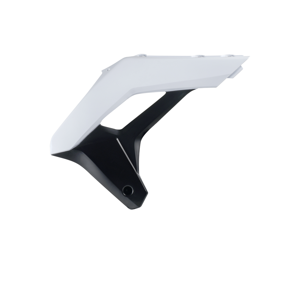 RADIATOR SIDE PANEL L  SE SEF WHITE BLACK | Sherco